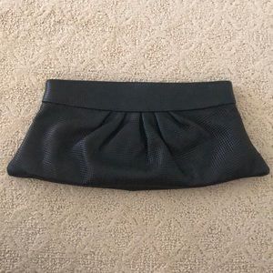 Lauren Merkin made in NY black clutch